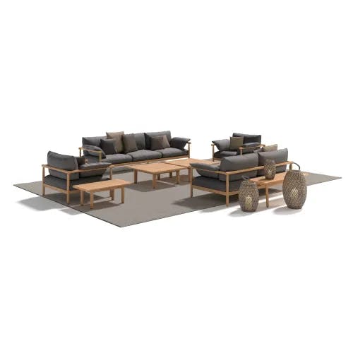 DEDON TIBBO 3-Seater Sofa, 2-Seater Sofa, Lounge Chairs & Coffee Tables | DALA Lanterns