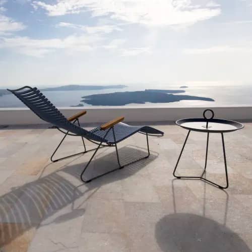 Houe Click Sun Lounger | Eyelet Tray Table