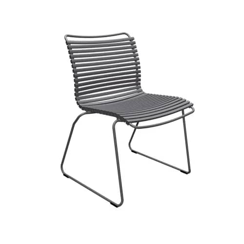 Houe Click Dining Chair | Dark Gray Lamellas