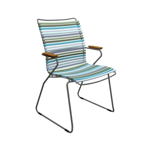 Houe Click Tall Dining Armchair | Multicolor 2 Lamellas
