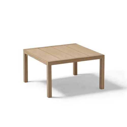 POINT Kubik 32" Square Side Table | TechTeak Frame & Tabletop