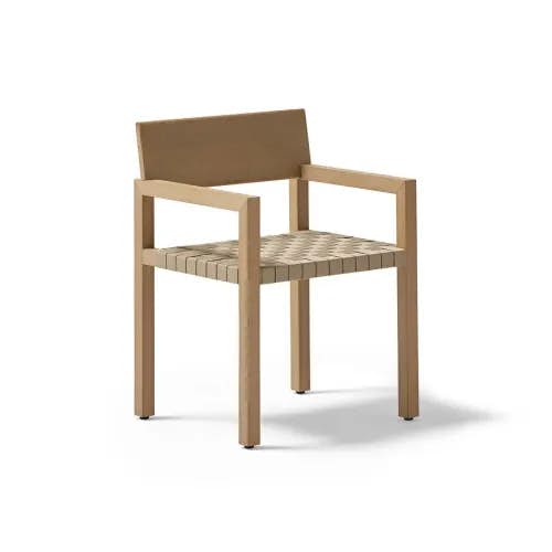 POINT Kubik Dining Armchair | TechTeak Frame | Polyester Tape Seat