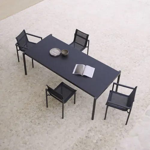 POINT Origin Dining Armchair, Side Chair and 87" Dining Table