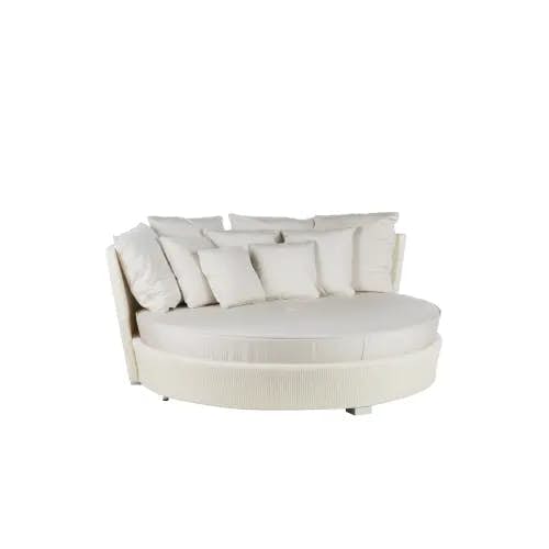 POINT Romantic Daybed | Ivory Fiber