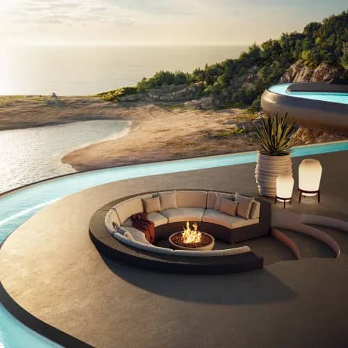 Dedon Lounge Curved Module