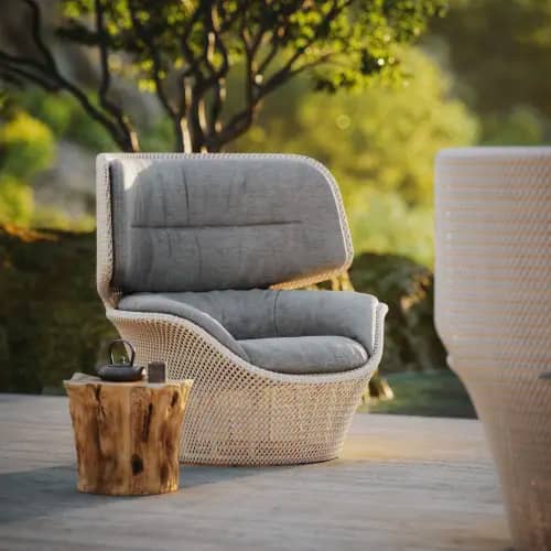 DEDON SEASHELL GRAND Wing Chair