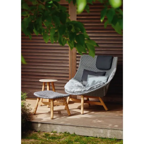 DEDON | MBRACE Wing Chair & Footstool