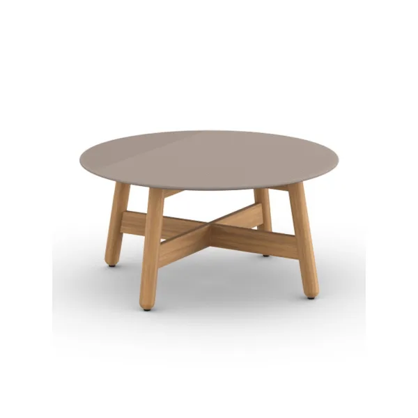 Frame Teak | Table Top Ceramic Taupe