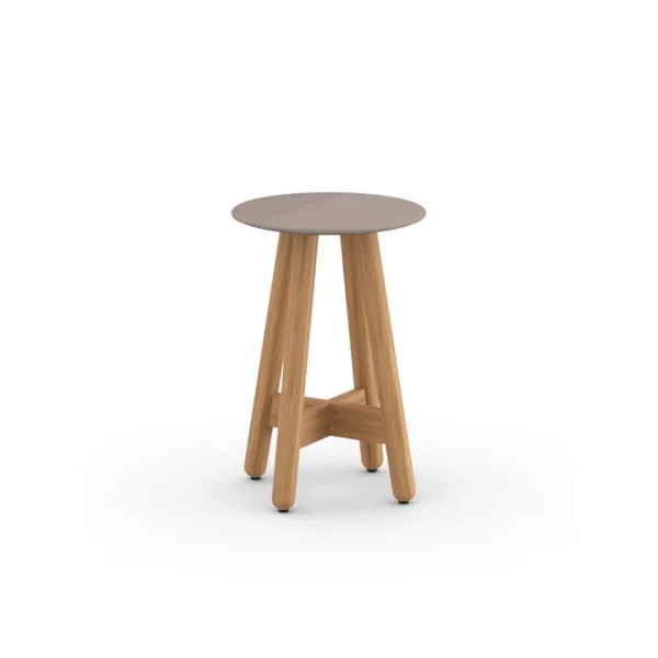 Frame Teak | Table Top Ceramic Taupe