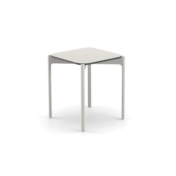 Frame: Powder-Coated Aluminum, Lipari | Tabletop: HPL, Lipari 2.0
