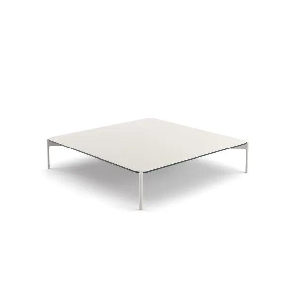 Frame: Powder-Coated Aluminum, Lipari | Tabletop: HPL, Lipari 2.0