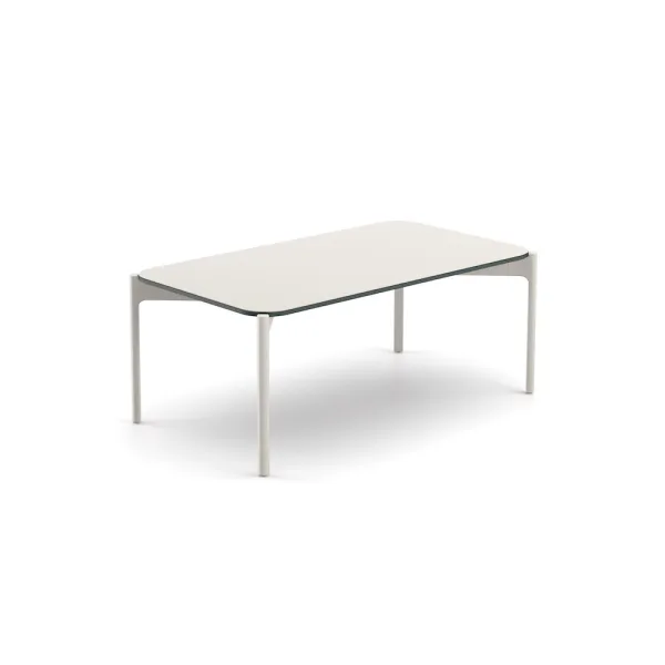Frame: Powder-Coated Aluminum, Lipari | Tabletop: HPL, Lipari 2.0