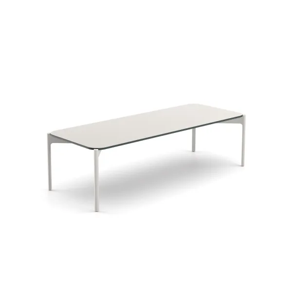 Frame: Powder-Coated Aluminum, Lipari | Tabletop: HPL, Lipari 2.0