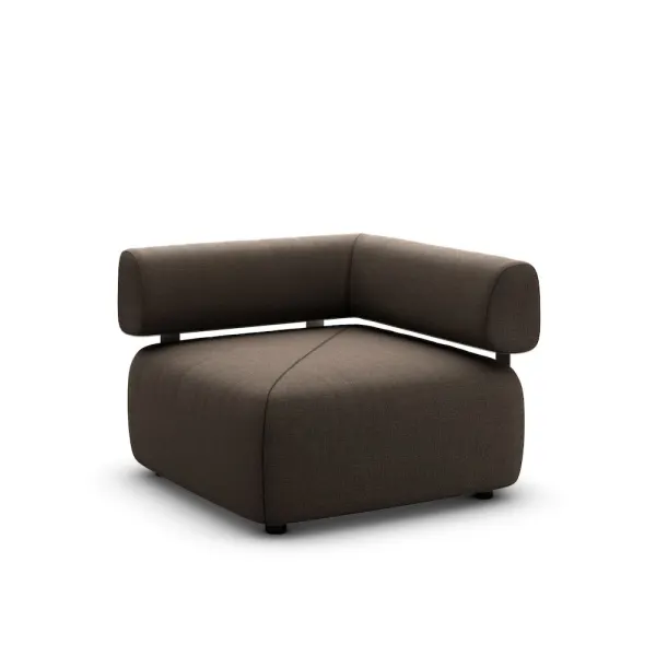 Frame Powder-Coated Aluminum Lipari | Upholstery Fabric LINEN Umbra