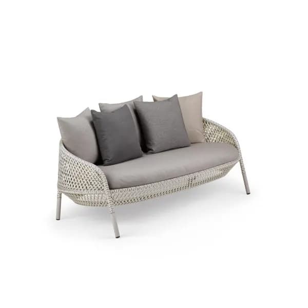 Wicker DEDON Fiber White Quartz