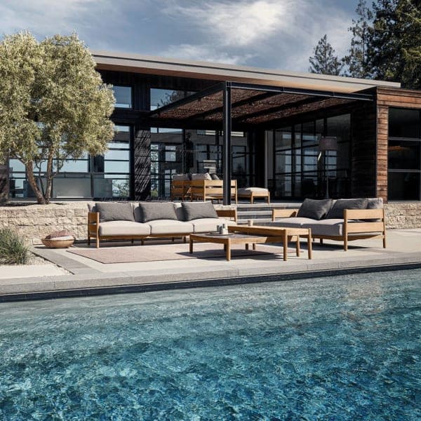 Gloster Haven 2-Seater & 3-Seater Sofa | Haven High & Low Coffee Table