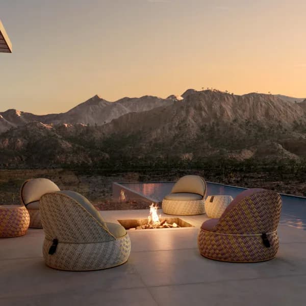 DEDON DALA Lounge Chairs & Side Tables