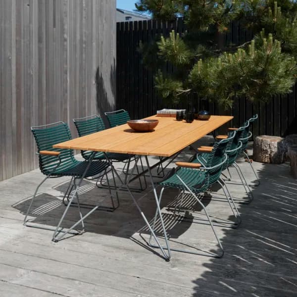 Houe Click Dining Armchairs | Sketch 87" Dining Table