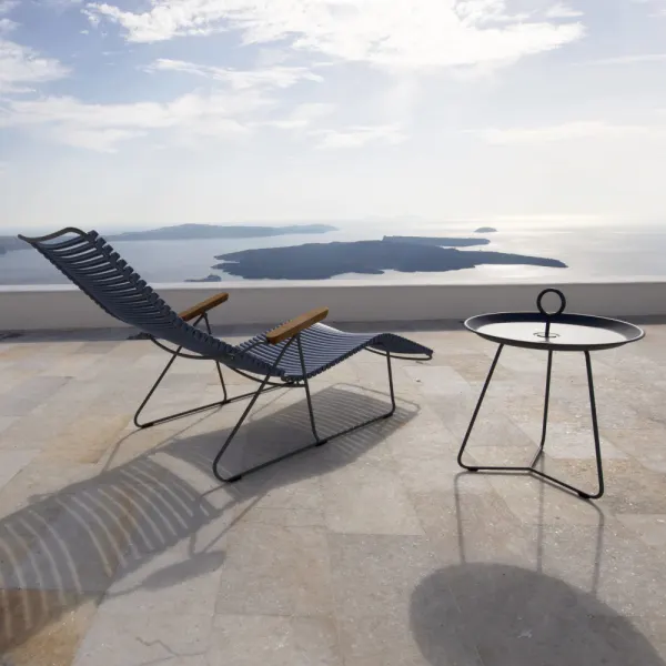 Houe Click Sun Lounger | Eyelet Tray Table