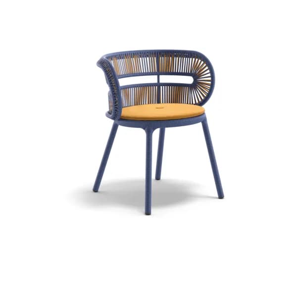 DEDON CIRQL NU Armchair | Fiber Invert Sunrise