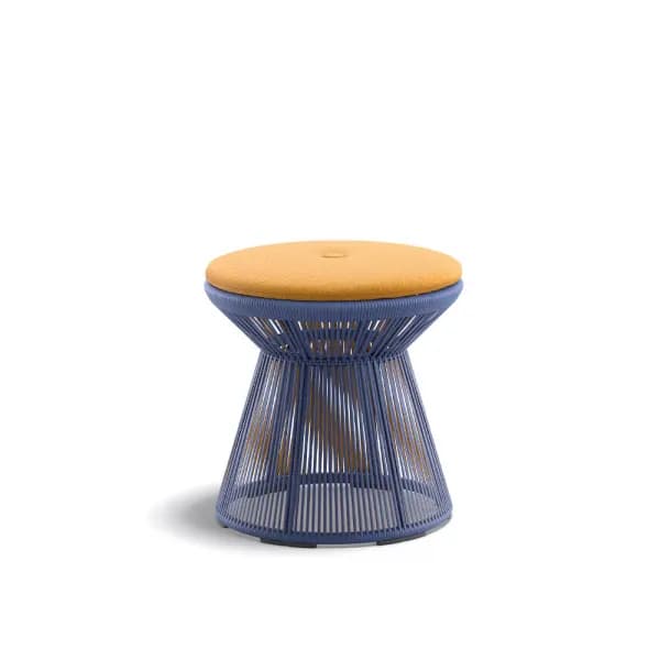 DEDON CIRQL NU Stool | Fiber Invert Sunrise