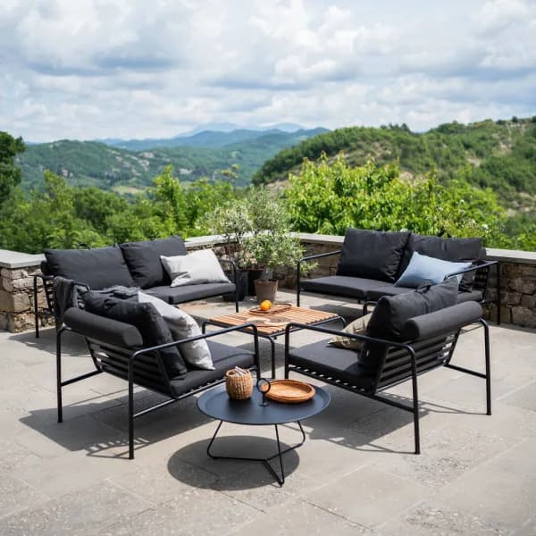 Houe Avon Lounge Collection | Eyelet 28" Tray Table