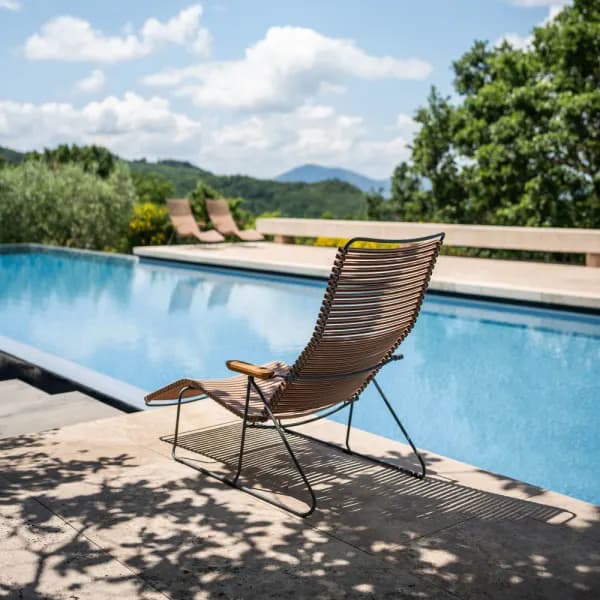 Houe Sun Lounger | Sand Lamellas