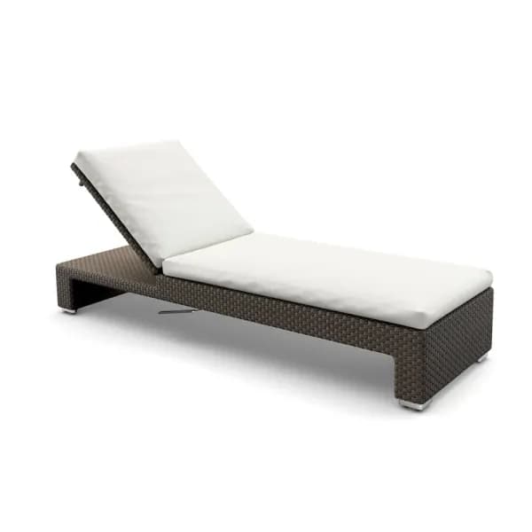 DEDON Lounge Beach Chair w/ wheels | Fiber: Java