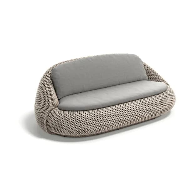 DEDON ATOLO 2-Seater | Fiber: Pearl Sand