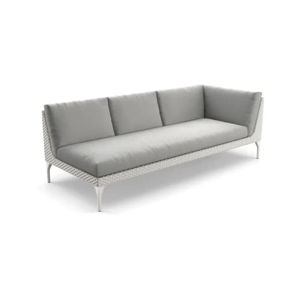 Woven Fiber Mystique Dusk | Frame Powder Coated Aluminum Lipari | Cushions Included