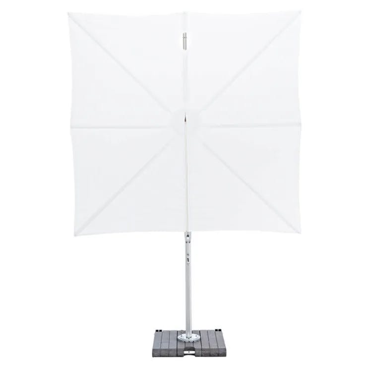 Upright Canvas Front View: European Side Arm Solo | Square | 90° Straight