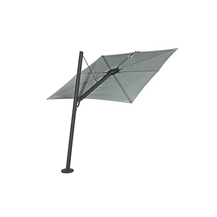 Pole: Aluminum, Power-Coated Dusk | Canvas: Sunbrella Canvas, Flanelle