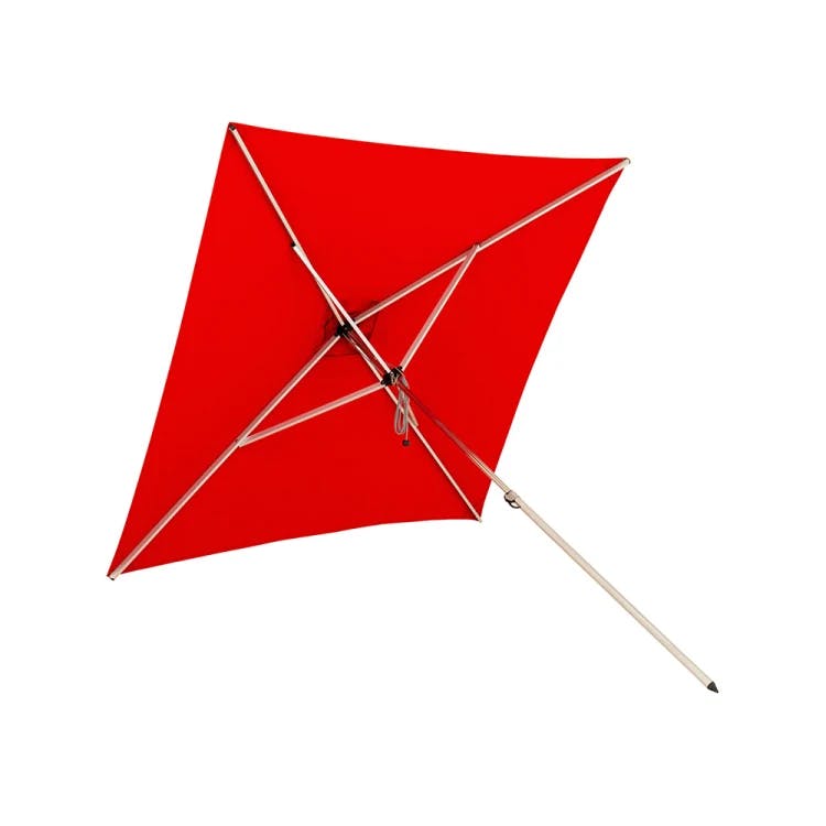 Portable: Swift Center Pole Umbrella with Ground Spike for Garden and Beach Use