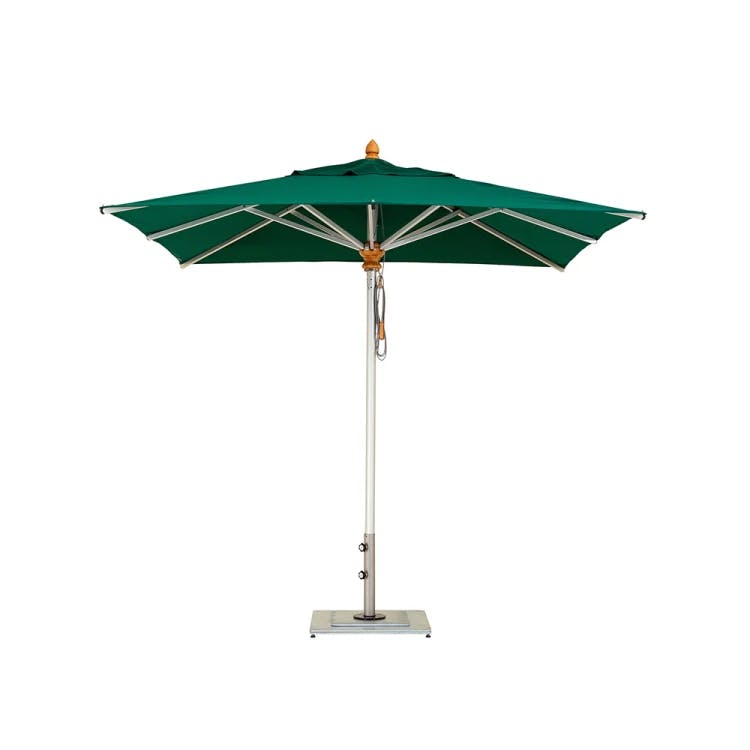 11.5' Bravura Square Center Pole Umbrella