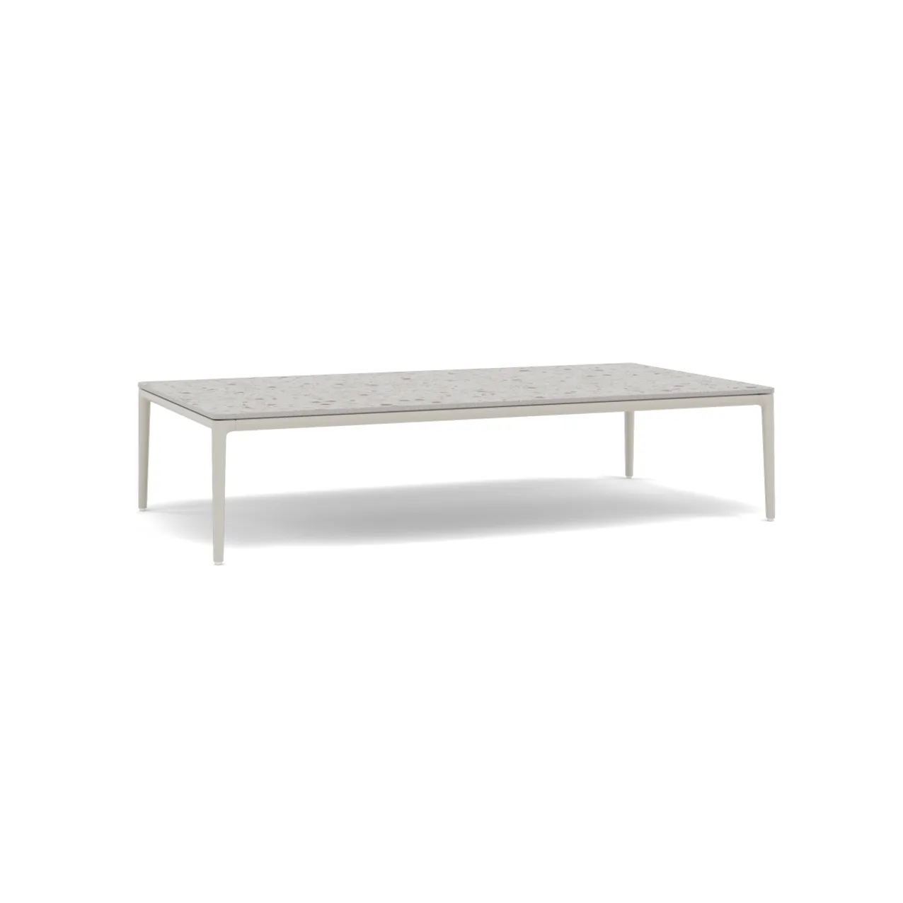 59" x 32" Ceramic Top Coffee Table