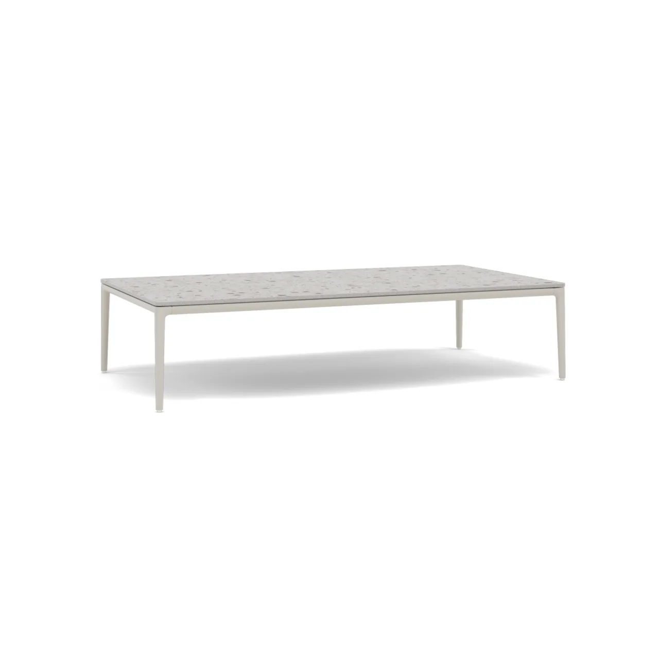 59" x 32" Ceramic Top Coffee Table