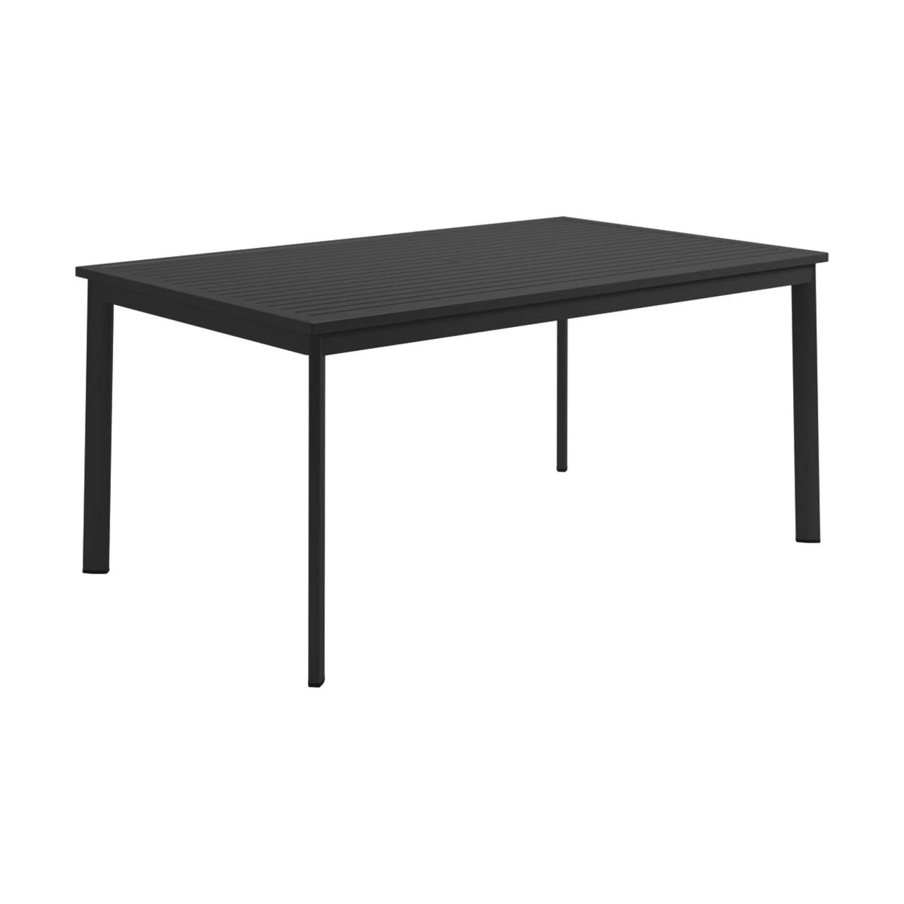 Metz 63" Dining Table: Aluminum Table Top