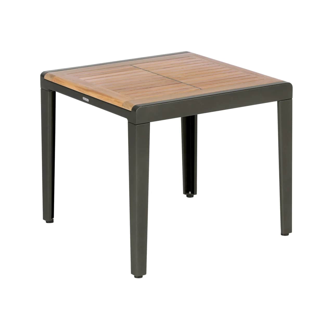 Barlow Tyrie Aura 26" X 26" X 23" High Side Table - Heavy | Graphite Aluminum Frame