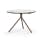 MAMAGREEN Bono Low Table | Frame: Aluminum, Neo Copper | Tabletop: Alpes White