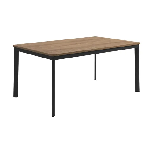 Metz 63" Dining Table: Slatted Teak Table Top