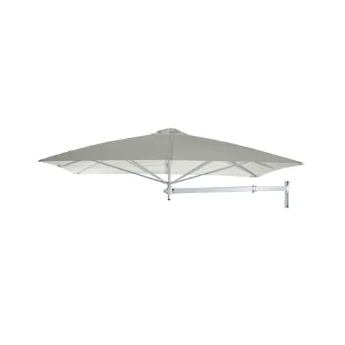 Umbrosa Paraflex 7'6" Wall Mount Umbrella | Solidum, Grey