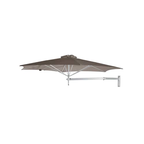 Umbrosa Paraflex 9'10" Wall Mount Umbrella | Solidum, Taupe