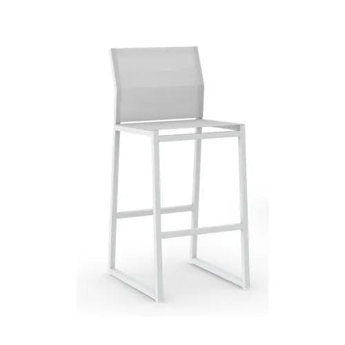 MAMAGREEN Allux Bar Chair | Frame: Powder-Coated Aluminum, White