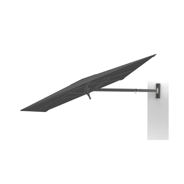 Umbrosa Paraflex UX Wall Mounted Umbrella | Full Black