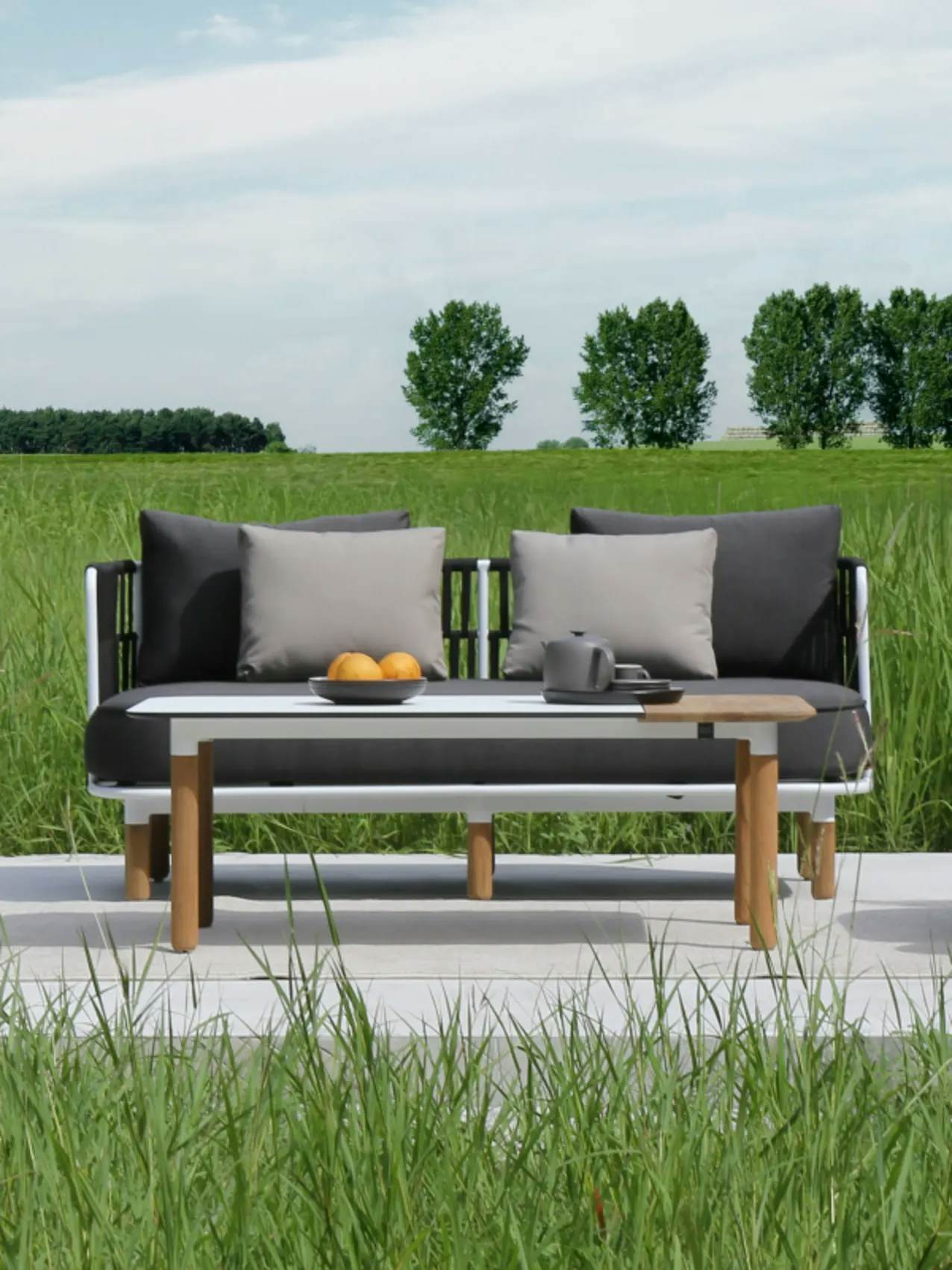 Daisy Rae 2-Seater and Rectangular Coffee Table