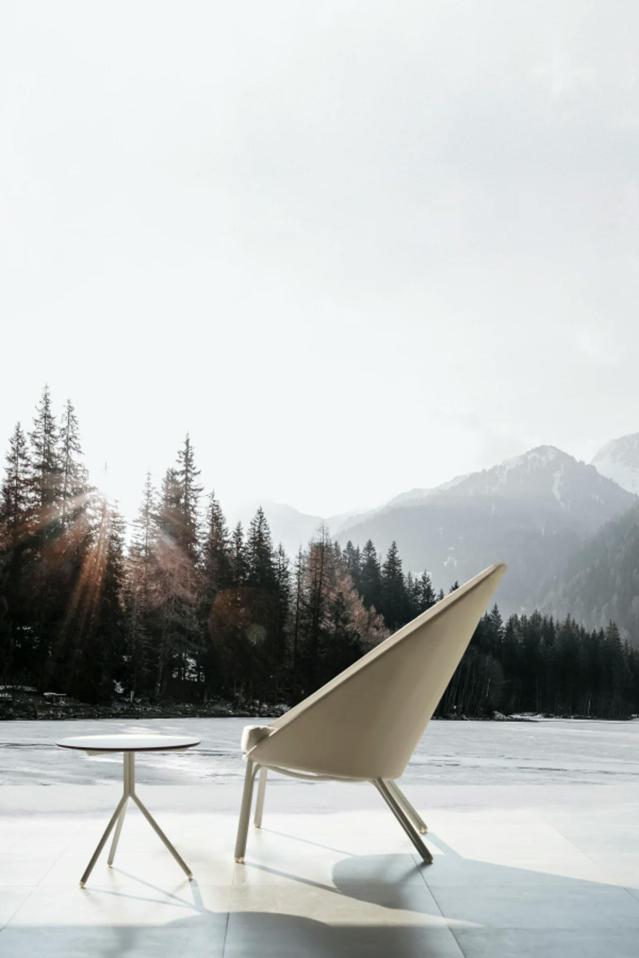 Zupy High Back Chair | Bono Low Table