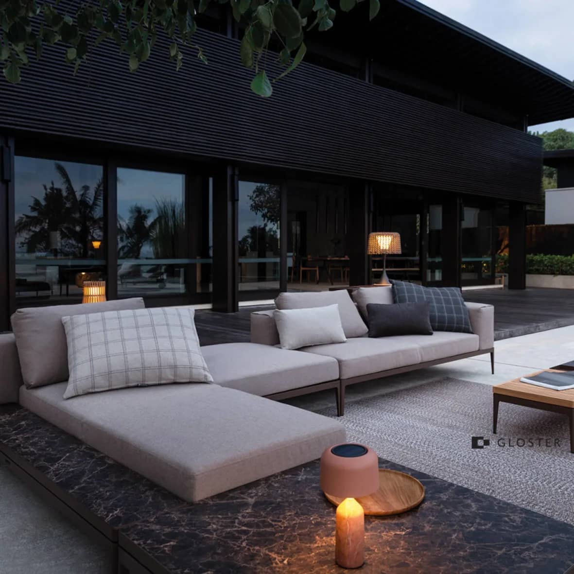 Outdoor Deep Seating Furniture Modular Sectionals CurranOUTDOOR